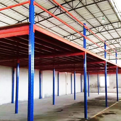 फर्नीचर के लिए ISO9001 स्ट्रक्चरल मेजेनाइन रैक 2.5T स्टोर रैकिंग सिस्टम